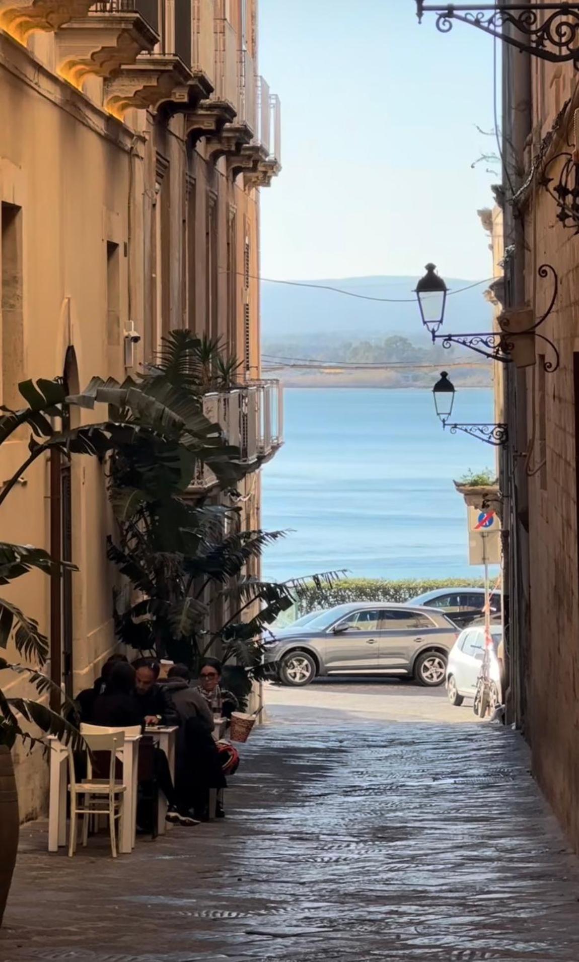 La Perla Sul Cortile Lägenhet Syrakusa Exteriör bild